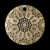 Keyhole Mandala in Bronze