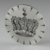 Crown in Sterling Silver with Diamonds